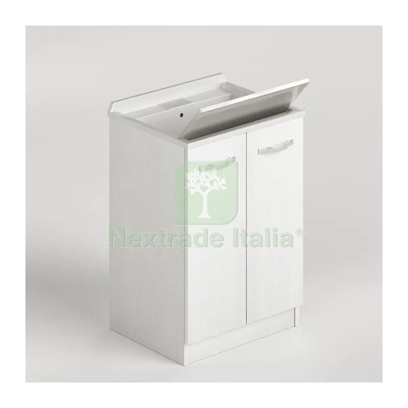 LAUNDRY LAVATOIO 2A 61X50X86 CM BIANCO FRASSINO — Scarichi e sifoni — rif. FERX.504426 LAUNDRY LAVATOIO 2A 61X50X86 CM BIANCO FRASSINO — Scarichi e sifoni — rif. FERX.504426