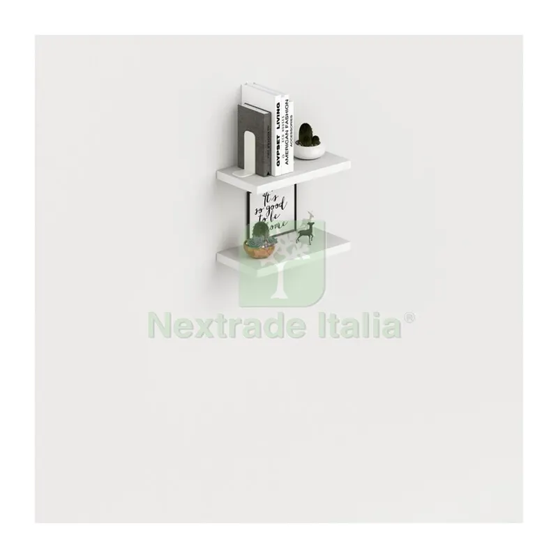 Laundry Coppia Mensole 45X23 CM Bianco Frass — Arredo — rif. FERX.504436 Laundry Coppia Mensole 45X23 CM Bianco Frass — Arredo — rif. FERX.504436