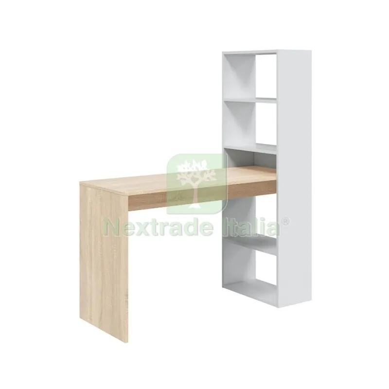 Kit Scrivania Duplo con Libreria 120X53X144 BIA Art ROV — Arredo — rif. FERX.504460 Kit Scrivania Duplo con Libreria 120X53X144 BIA Art ROV — Arredo — rif. FERX.504460