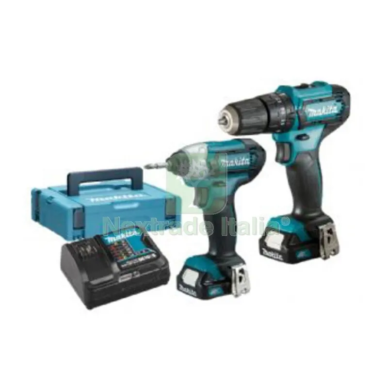 MAKITA TRAPANO AVVITATORE COMBO KIT CXT-CLX228AJ — Trapani e avvitatori — rif. FERX.504574 MAKITA TRAPANO AVVITATORE COMBO KIT CXT-CLX228AJ — Trapani e avvitatori — rif. FERX.504574