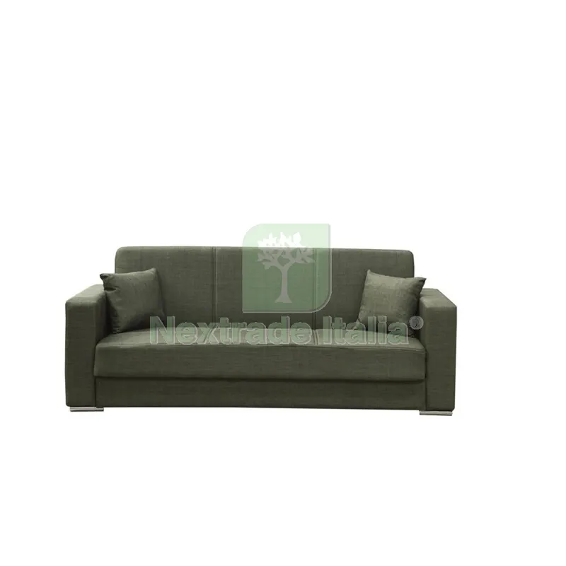 Divano Prontoletto 3P Futuro Mina 19 Verde Oliva — Arredo — rif. FERX.504578