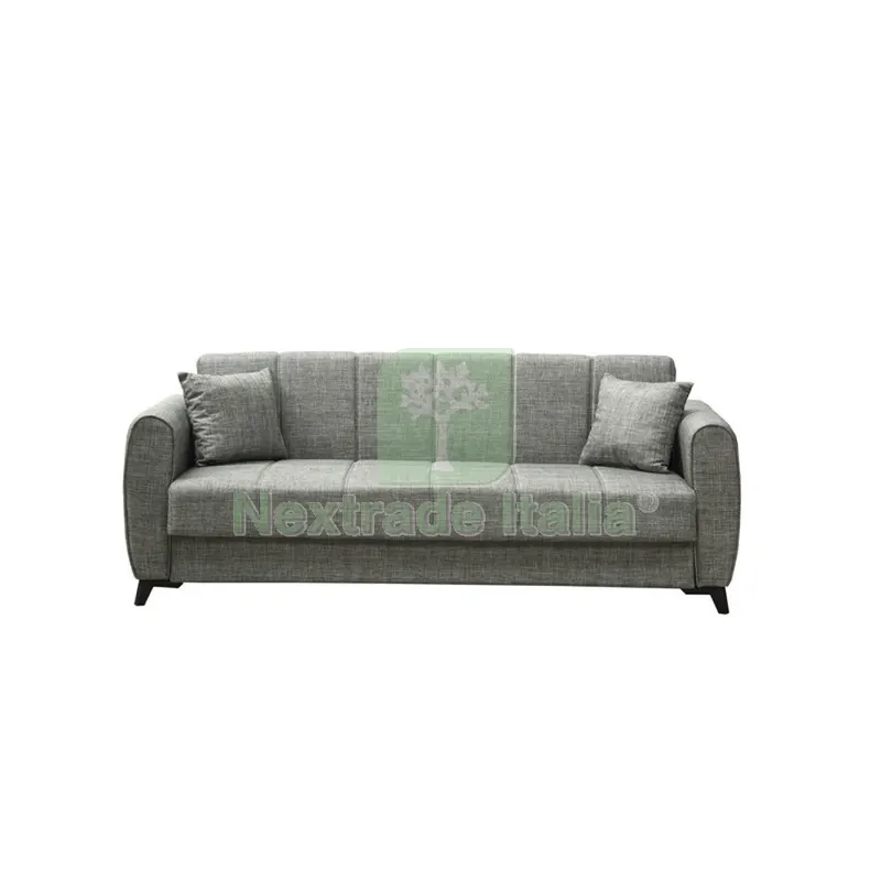 Divano Prontoletto 3P Delhi Mina 14 Grigio Chiaro — Arredo — rif. FERX.504583 Divano Prontoletto 3P Delhi Mina 14 Grigio Chiaro — Arredo — rif. FERX.504583