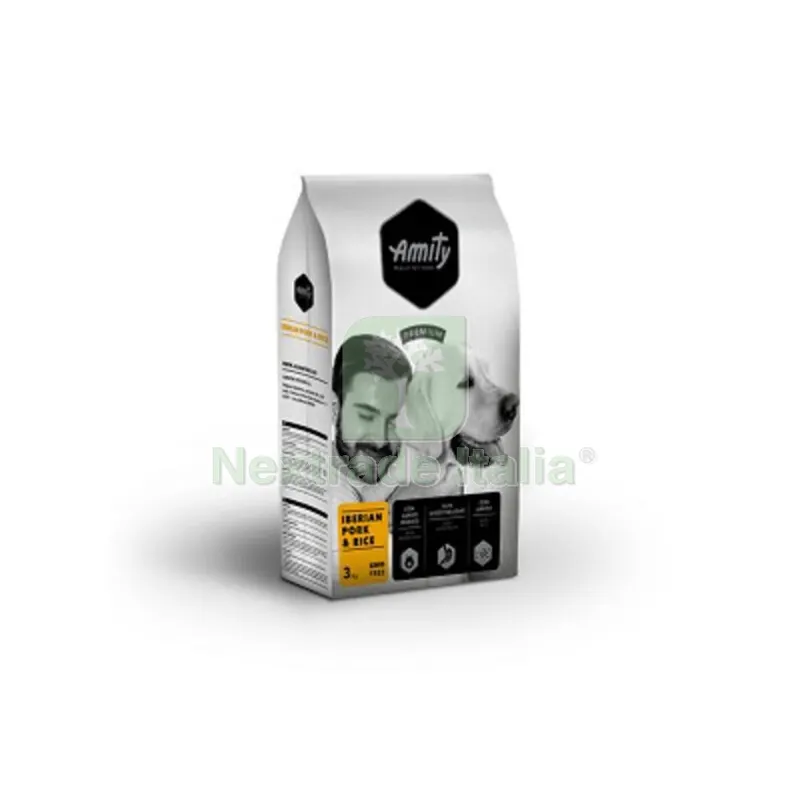 Cibo Cane Amity 3 KG Adult Iberian Pork Rice — Cani — rif. FERX.504603 Cibo Cane Amity 3 KG Adult Iberian Pork Rice — Cani — rif. FERX.504603
