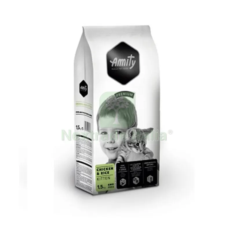 8PZ Cibo Gatto Amity 1,5 KG Kitten Chicken Rice — Gatti — rif. FERX.504611