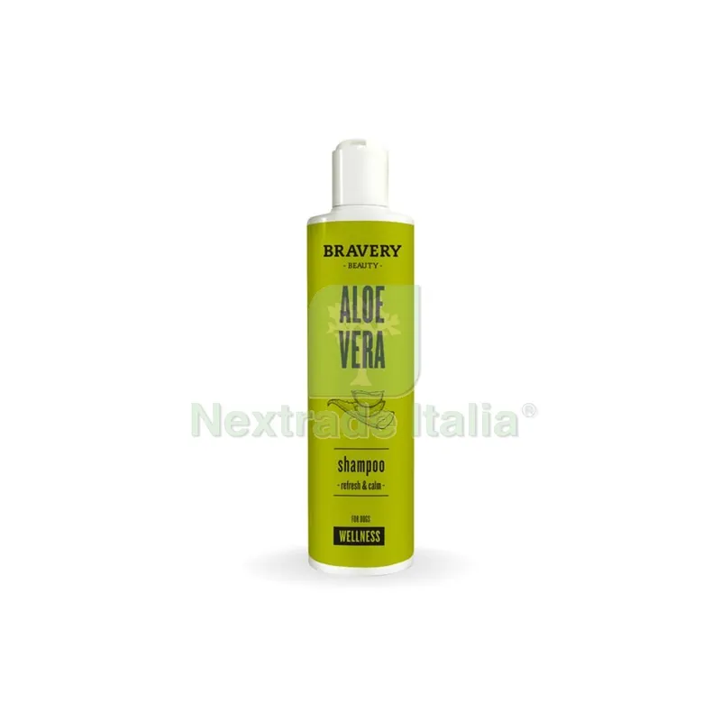 6PZ SHAMPOO DOG BRAVERY 300 ML WELLNESS ALOE VERA — Cristalleria e tavola — rif. FERX.504619