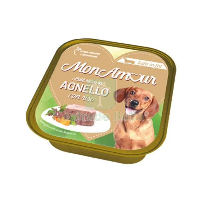 22PZ Cibo Cane Monamour 150 G Light Agnello e Riso — Cani — rif. FERX.504644 22PZ Cibo Cane Monamour 150 G Light Agnello e Riso — Cani — rif. FERX.504644