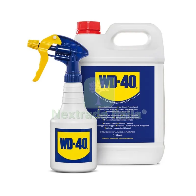 WD-40 LUBR.MULTIFUNZIONE Tanica 5 LT. con Dosatore — Lubrificanti e oli — rif. FERX.504649 WD-40 LUBR.MULTIFUNZIONE Tanica 5 LT. con Dosatore — Lubrificanti e oli — rif. FERX.504649