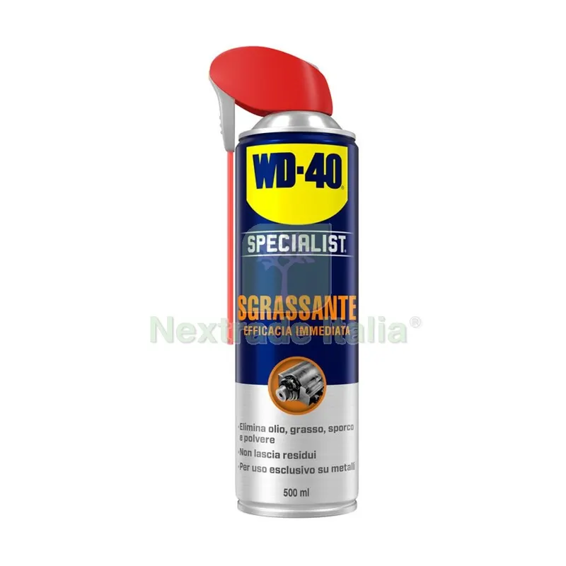 WD-40 SPECIALIST SGRASSANTE EFFICACIA IMMED 500 ML — Sgrassanti e detergenti pittura — rif. FERX.504651 WD-40 SPECIALIST SGRASSANTE EFFICACIA IMMED 500 ML — Sgrassanti e detergenti pittura — rif. FERX.504651