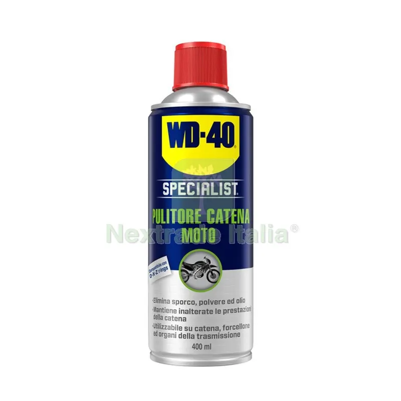 WD-40 Specialist Moto Pulitore Catena 400 ML — Lubrificanti e oli — rif. FERX.504655
