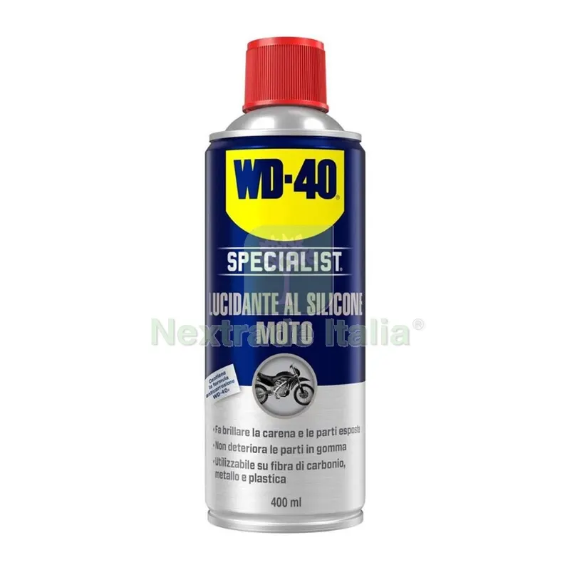WD-40 Specialist Moto Lucidante al Silicone 400 ML — Adesivi e sigillanti — rif. FERX.504657