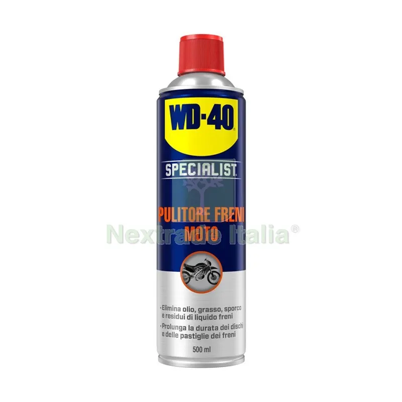 WD-40 Specialist Moto Pulitore Freni 500 ML. — Lubrificanti e oli — rif. FERX.504658 WD-40 Specialist Moto Pulitore Freni 500 ML. — Lubrificanti e oli — rif. FERX.504658