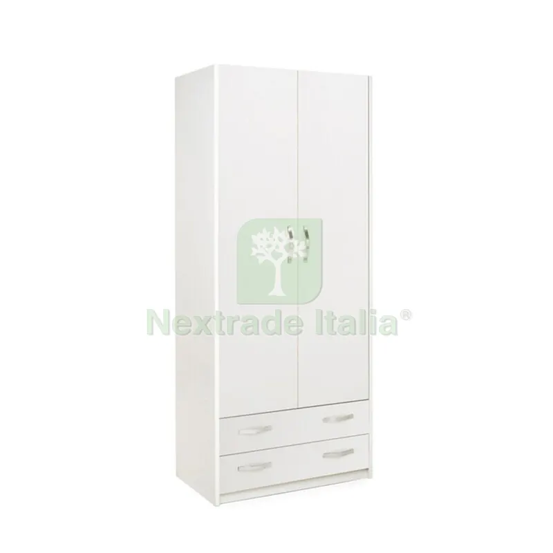 Linea Modern Armadio 2A+2C Bianco FR. CM 210X91X52 — Arredo — rif. FERX.504685 Linea Modern Armadio 2A+2C Bianco FR. CM 210X91X52 — Arredo — rif. FERX.504685