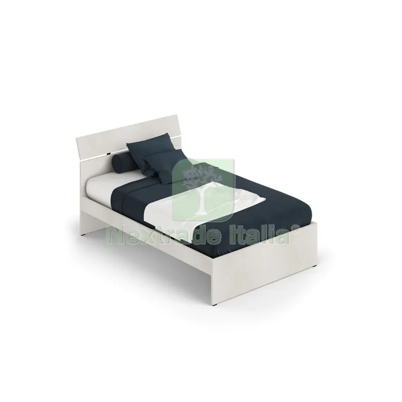 Linea Modern Letto Singolo Bianco FR.CM.200X98 — Casalinghi e organizzazione — rif. FERX.504689