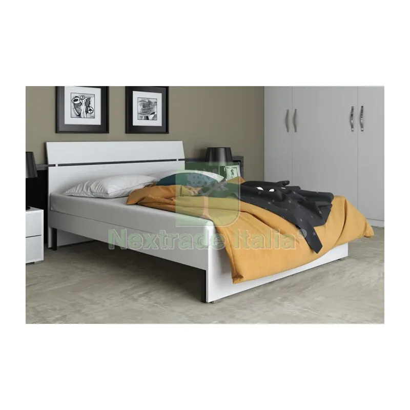 Linea Modern Letto Matrim. Bianco FR. CM 200X171 — Casalinghi e organizzazione — rif. FERX.504691