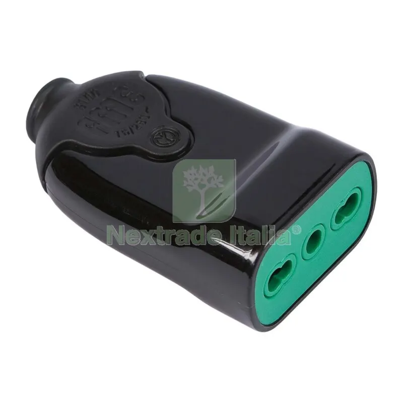 FME 81.001 Presa Bipasso 2P+T Nero — Illuminazione — rif. FERX.504739