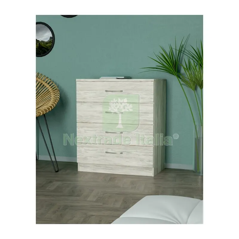 Kit Cassettone 4C 70X40XH72 CM Bianco GES. — Arredo — rif. FERX.504781