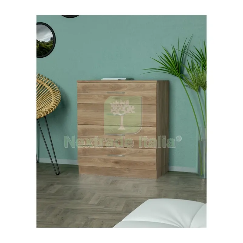 Kit Cassettone 4C. 70X40XH72 CM Rovere — Arredo — rif. FERX.504783 Kit Cassettone 4C. 70X40XH72 CM Rovere — Arredo — rif. FERX.504783