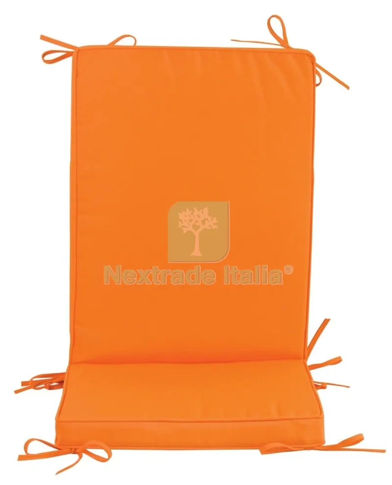 4PZ Cuscino "BOX" Schienale Medio Arancio HT202 — Tempo libero outdoor — rif. FERX.50480