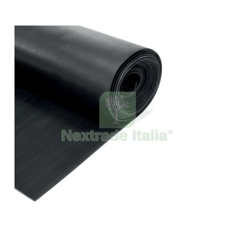 38KG Gomma Telata in Lastra Spess 4,0 MM ROT H 120 CM — Profili antiscivolo e gomma — rif. FERX.504821