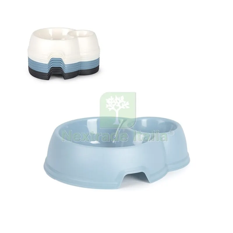 12PZ CIOTOLA DOPPIA TAILOR BIANCO/AZZURRO/ANTRACITE — Cucina e coltelleria — rif. FERX.504898