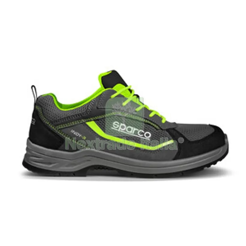 Sparco Scarpe Sonoma S1P Grigio Verde FL TG 40 — Calzature antinfortunistiche — rif. FERX.505052 Sparco Scarpe Sonoma S1P Grigio Verde FL TG 40 — Calzature antinfortunistiche — rif. FERX.505052