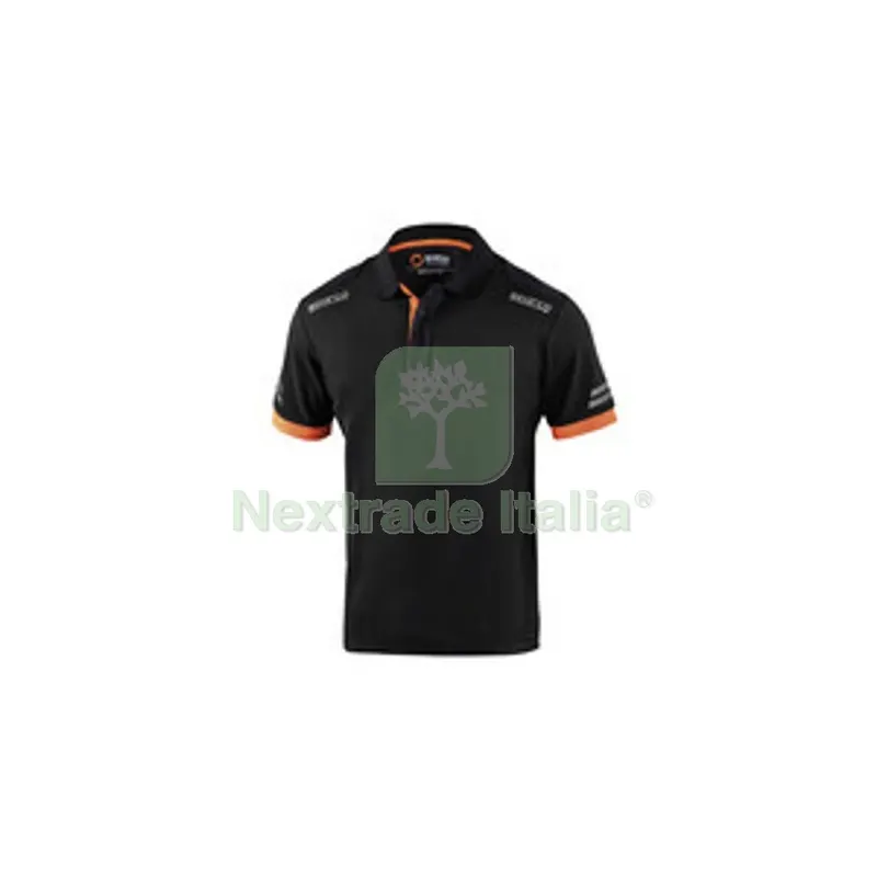 SPARCO POLO TOLEDO BLACK ORANGE TG M — Protezioni corpo — rif. FERX.505232