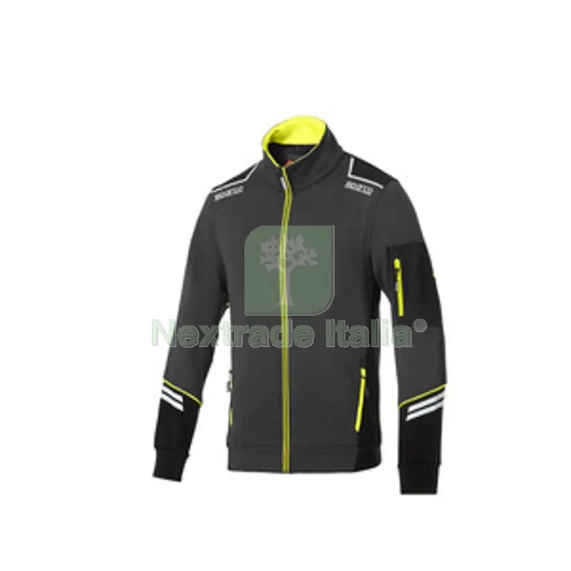 SPARCO FELPA ALABAMA GREY YELLOW TG XS — Protezioni corpo — rif. FERX.505308 SPARCO FELPA ALABAMA GREY YELLOW TG XS — Protezioni corpo — rif. FERX.505308