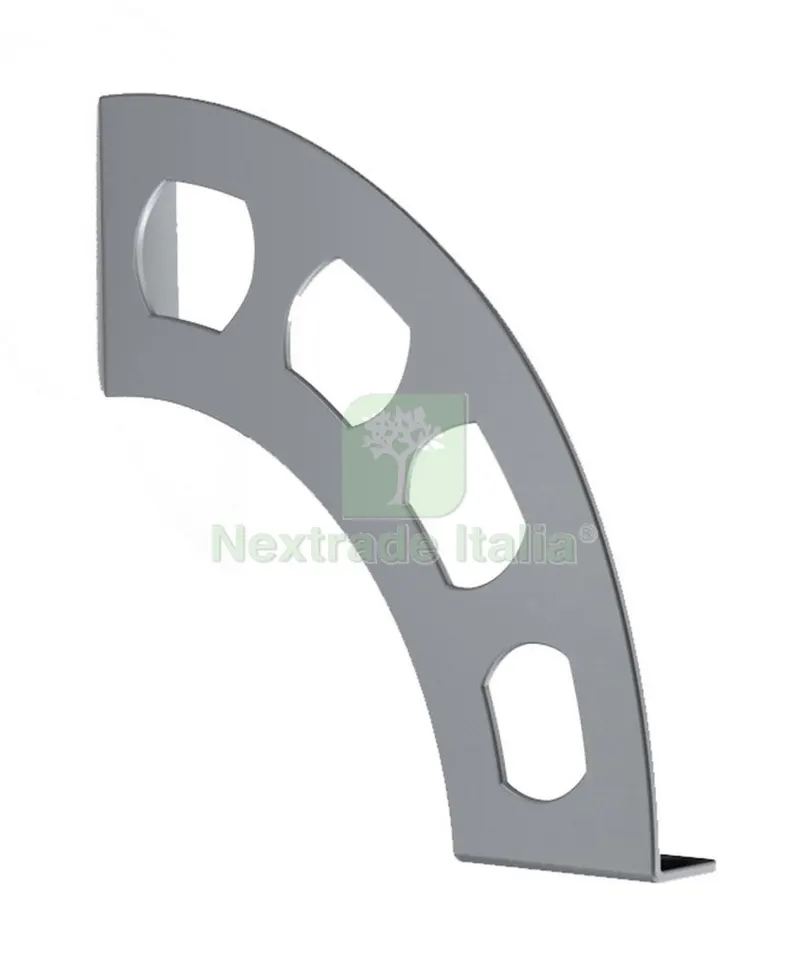 5CF Reggimensola Boomerang 180X190 MM Argento — Ferramenta per legno e mobili — rif. FERX.50535 5CF Reggimensola Boomerang 180X190 MM Argento — Ferramenta per legno e mobili — rif. FERX.50535