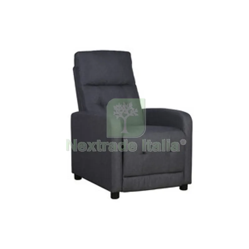 POLTRONA RECLINER REY TESSUTO GRIGIO 43 — Arredo — rif. FERX.505351 POLTRONA RECLINER REY TESSUTO GRIGIO 43 — Arredo — rif. FERX.505351