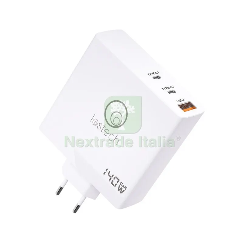 Caricatore 140W Ultrarapido 2 USB con 1 USB a — Caricabatterie e alimentatori — rif. FERX.505374 Caricatore 140W Ultrarapido 2 USB con 1 USB a — Caricabatterie e alimentatori — rif. FERX.505374