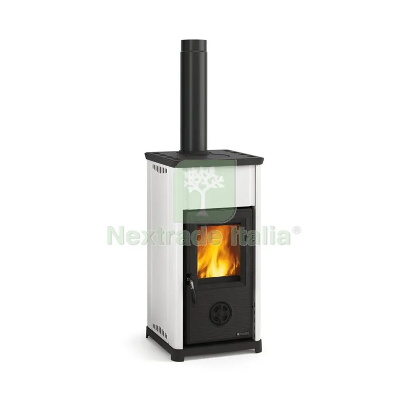 STUFA LEGNA 7 KW TEA 5.0 BIANCO — Pompe — rif. FERX.505389 STUFA LEGNA 7 KW TEA 5.0 BIANCO — Pompe — rif. FERX.505389
