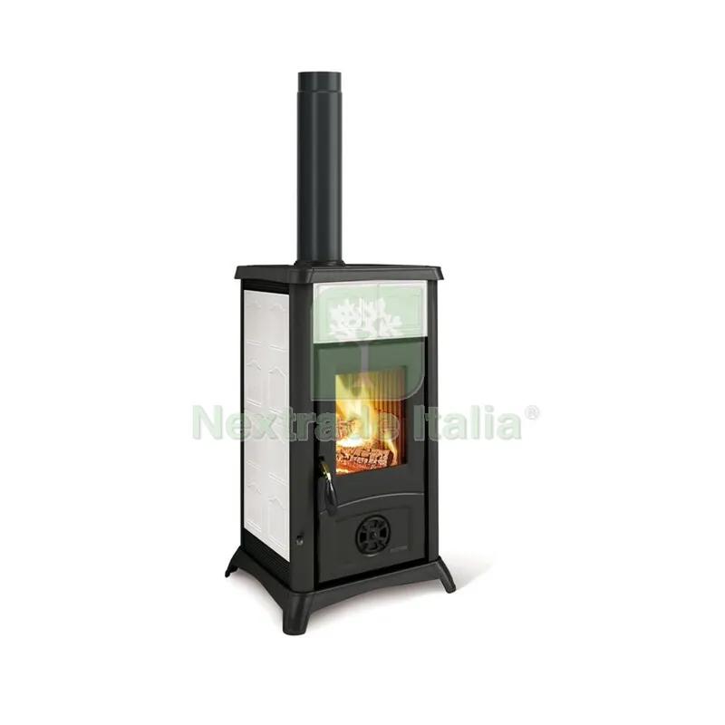 STUFA LEGNA 7 KW GEMMA 5.0 BIANCO — Pompe — rif. FERX.505390 STUFA LEGNA 7 KW GEMMA 5.0 BIANCO — Pompe — rif. FERX.505390