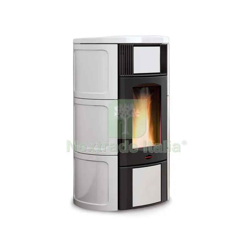 Termostufa Pellet Vent 18.1KW Iside Idro H15 Bianco — Stufe e camini — rif. FERX.505406 Termostufa Pellet Vent 18.1KW Iside Idro H15 Bianco — Stufe e camini — rif. FERX.505406