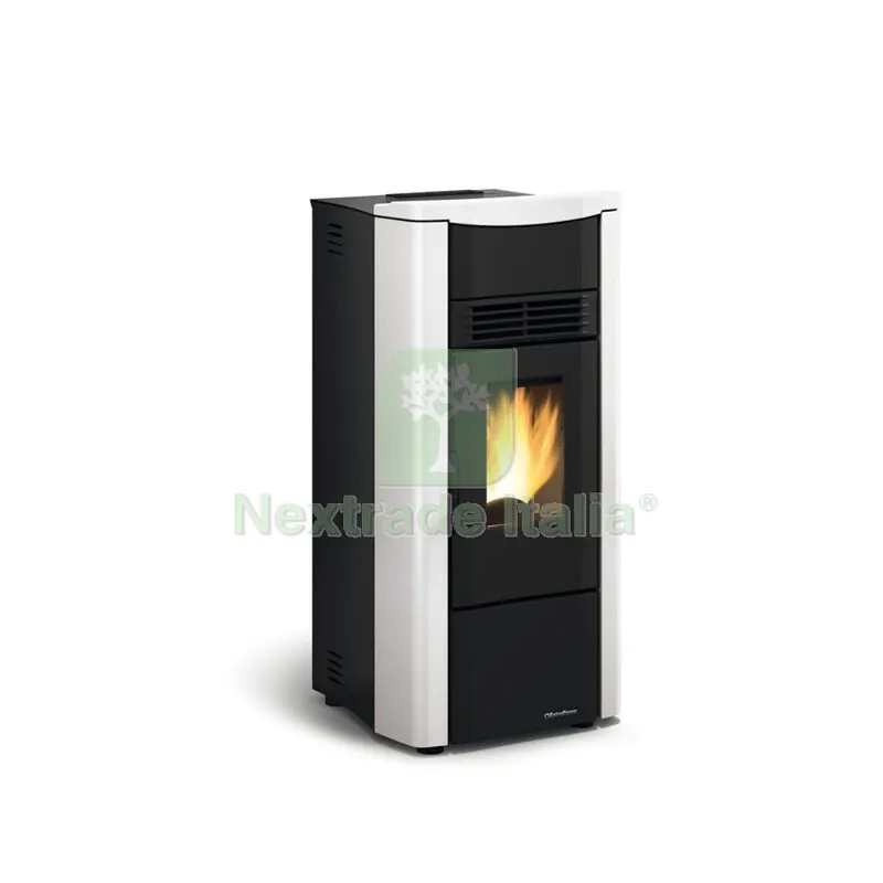 Stufa Pellet Canaliz 7.5 KW Giusy Plus 5.0 Bianco — Stufe e camini — rif. FERX.505413 Stufa Pellet Canaliz 7.5 KW Giusy Plus 5.0 Bianco — Stufe e camini — rif. FERX.505413