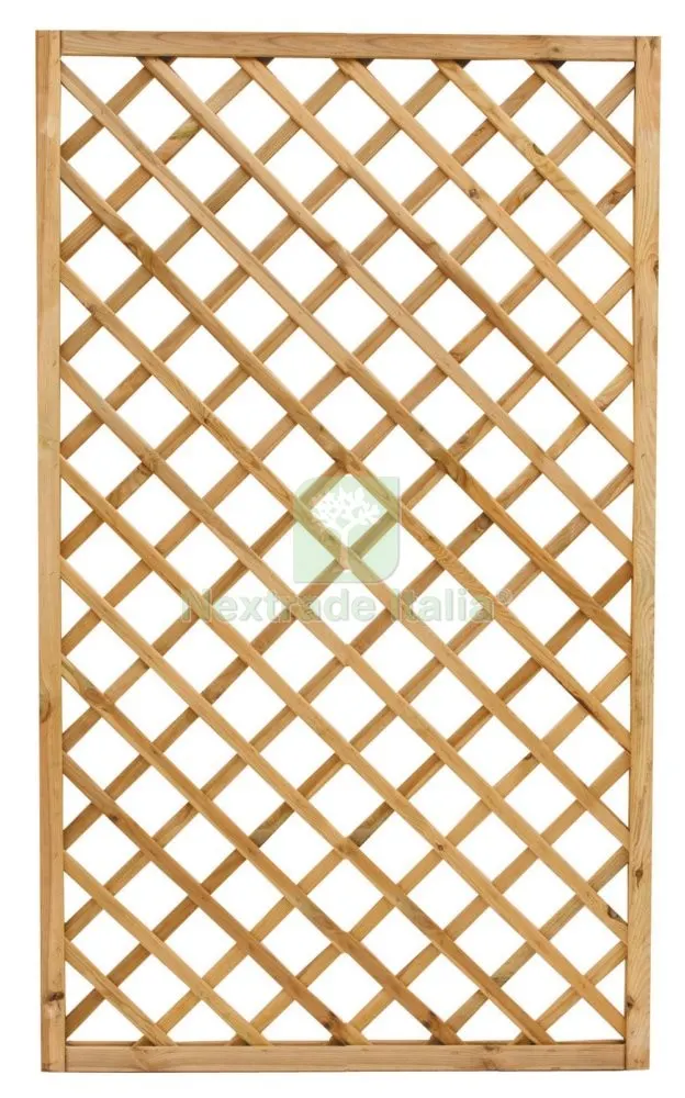 GRIGLIATO IN PINO IMPREGNATO CM.120X180H — Recinzioni in legno — rif. FERX.50545