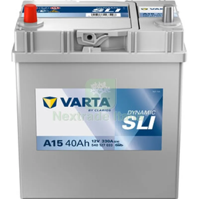 Batteria Auto Varta Blue 40AH Polo SX - A15 330A — Caricabatterie e alimentatori — rif. FERX.505493 Batteria Auto Varta Blue 40AH Polo SX - A15 330A — Caricabatterie e alimentatori — rif. FERX.505493