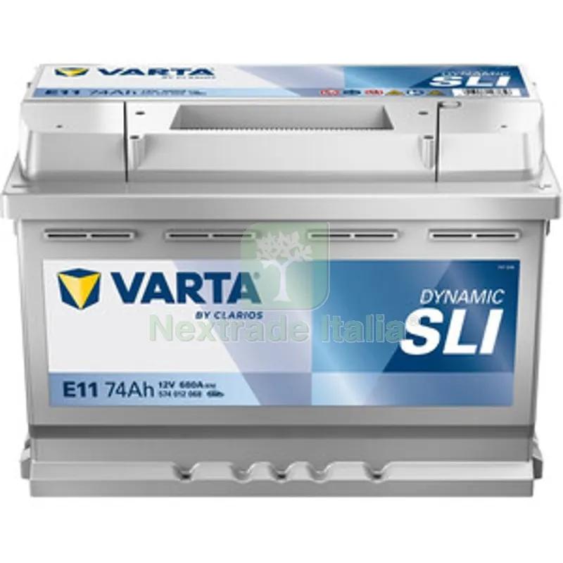 BATTERIA AUTO VARTA BLUE 74AH 680A — Caricabatterie e alimentatori — rif. FERX.505497 BATTERIA AUTO VARTA BLUE 74AH 680A — Caricabatterie e alimentatori — rif. FERX.505497