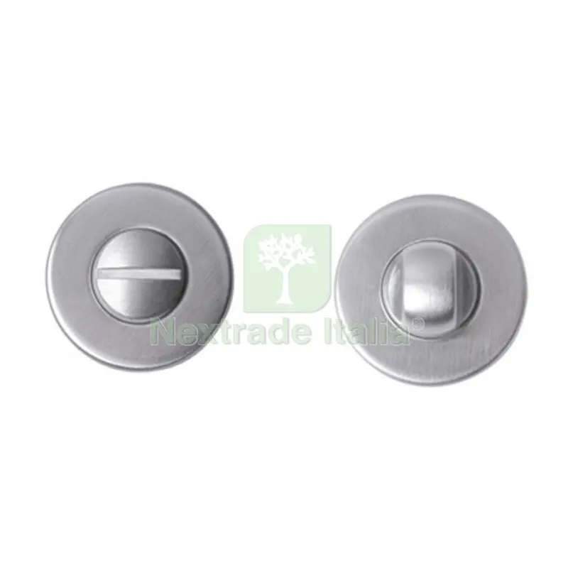5PZ CHIUSURA PRIVACY ROSETTA TONDA CROM SAT — Tubi e raccordi — rif. FERX.505550 5PZ CHIUSURA PRIVACY ROSETTA TONDA CROM SAT — Tubi e raccordi — rif. FERX.505550