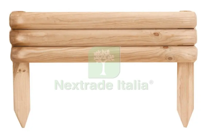 RECINTO IN PINO IMPREGNATO VAMPIRO ORIZZONTALE 55X15/35 — Recinzioni in legno — rif. FERX.50556