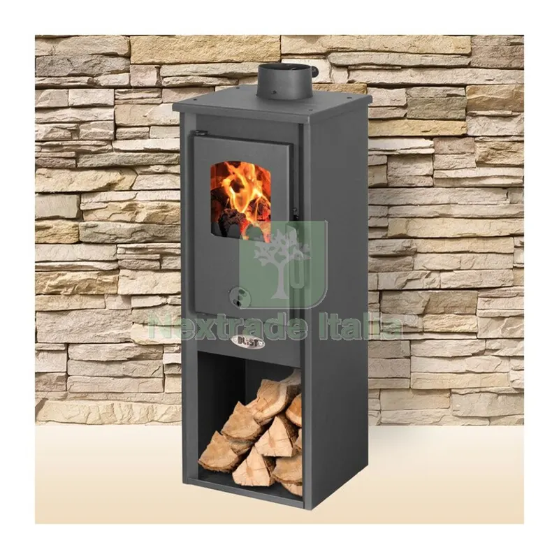 Stufa Legna 5.3 KW Berna LUX S Antracite — Pompe — rif. FERX.505584 Stufa Legna 5.3 KW Berna LUX S Antracite — Pompe — rif. FERX.505584