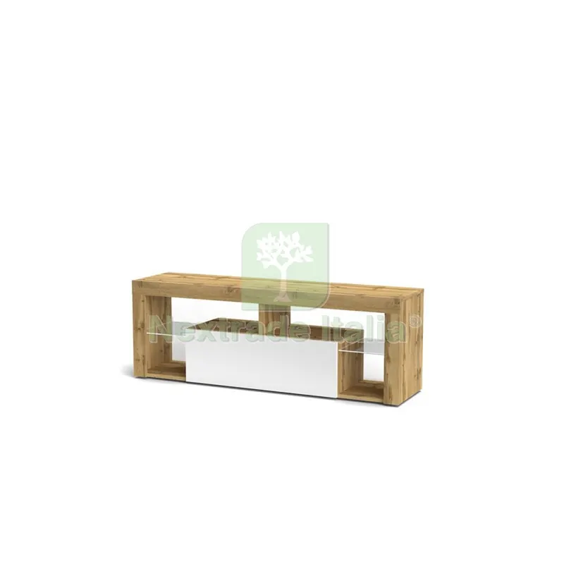 Portatv Hugo CM 140X35X50 Rovere Wotan/Bianco L. — Arredo — rif. FERX.505589 Portatv Hugo CM 140X35X50 Rovere Wotan/Bianco L. — Arredo — rif. FERX.505589