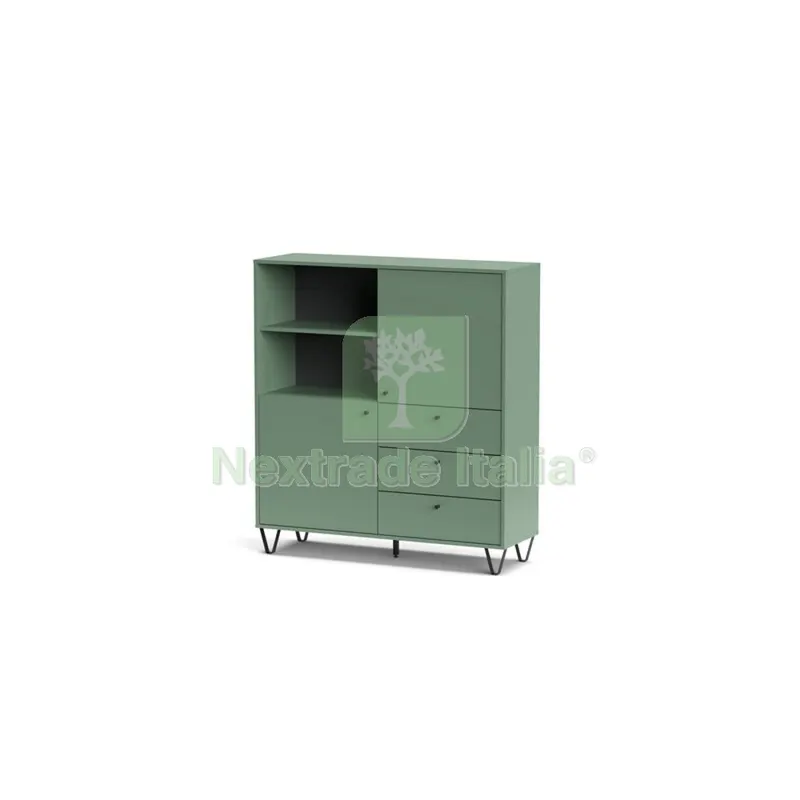 Mobile Aldo AL6 2A+3C CM 123X40X135 Smoky Green — Arredo — rif. FERX.505614 Mobile Aldo AL6 2A+3C CM 123X40X135 Smoky Green — Arredo — rif. FERX.505614