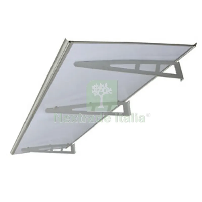 C Pensilina Allum/Policarb Trasp 190X100 SP2,7MM — Gazebo e strutture giardino — rif. FERX.505637 C Pensilina Allum/Policarb Trasp 190X100 SP2,7MM — Gazebo e strutture giardino — rif. FERX.505637