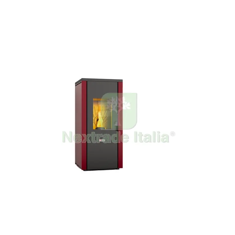 Stufa Pellet ERM/Vent 7KW EVO77 5.0 Bordeaux — Stufe e camini — rif. FERX.505662 Stufa Pellet ERM/Vent 7KW EVO77 5.0 Bordeaux — Stufe e camini — rif. FERX.505662
