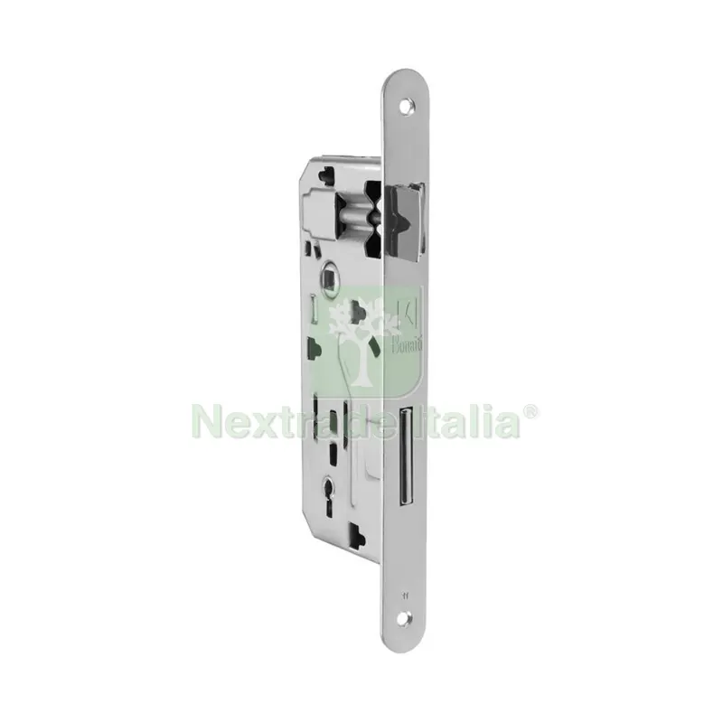 5PZ Patent Serratura Q.8/90 Nichel 45 B.TONDO S/Gaccia — Serrature e cilindri — rif. FERX.505673