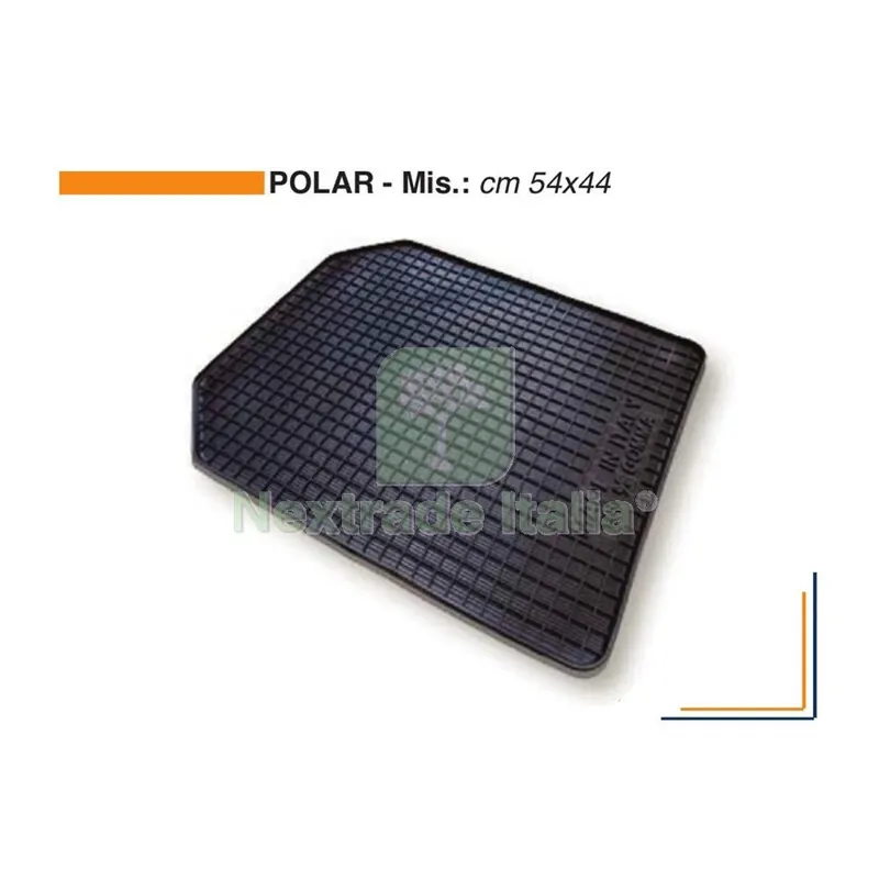10PZ TAPPETO AUTO IN GOMMA POLAR CM 54X44 — Casalinghi e organizzazione — rif. FERX.505676 10PZ TAPPETO AUTO IN GOMMA POLAR CM 54X44 — Casalinghi e organizzazione — rif. FERX.505676