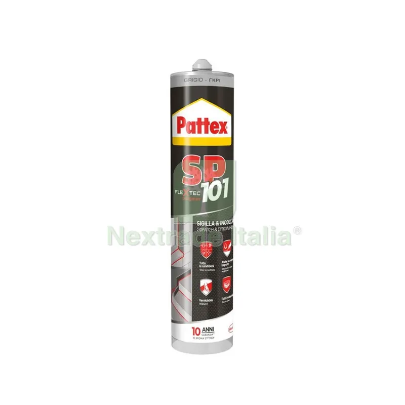 PATTEX SILICONE SP101 GRIGIO 280 ML CARTUC. — Adesivi e sigillanti — rif. FERX.505707