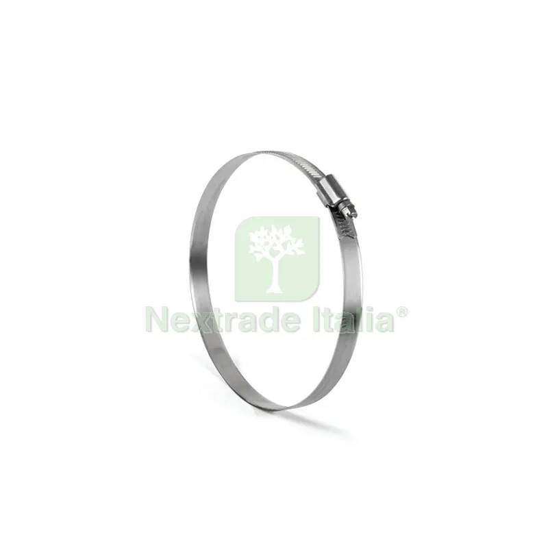 25PZ FASCETTA STRINGITUBO W4 AISI 304 BANDA 9 90/110 MM — Tubi e raccordi — rif. FERX.505765