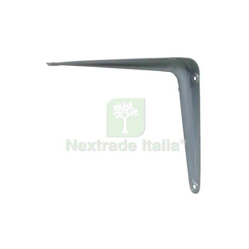 20PZ Reggimensola Nervata Ibfm ART. 651 300X250 Grigio — Ferramenta per legno e mobili — rif. FERX.505781 20PZ Reggimensola Nervata Ibfm ART. 651 300X250 Grigio — Ferramenta per legno e mobili — rif. FERX.505781