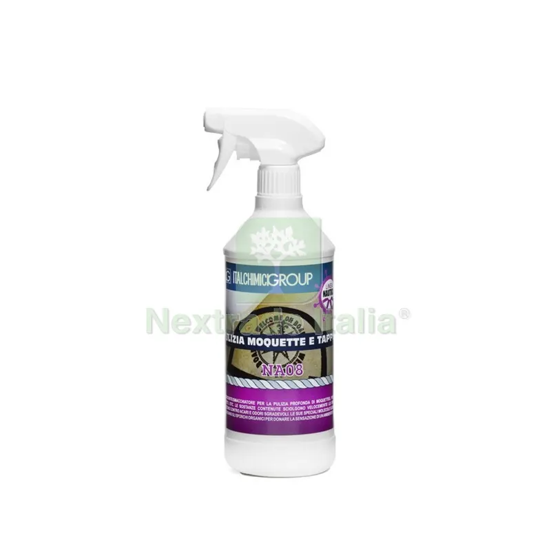 PULITORE MOQUETTE E TAPPETI NA08 750 ML — Tubi e raccordi — rif. FERX.505801 PULITORE MOQUETTE E TAPPETI NA08 750 ML — Tubi e raccordi — rif. FERX.505801